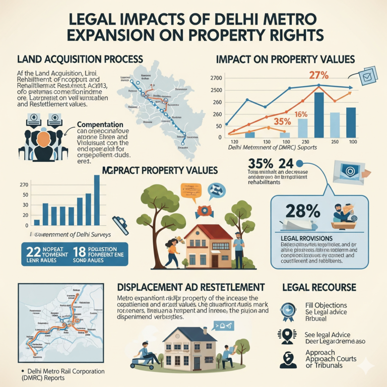 Legal Impacts of Metro Expansion on Delhi Property Rights