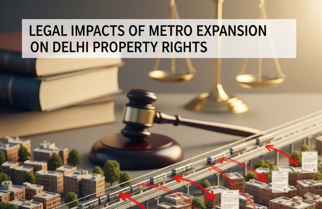 Legal Impacts of Metro Expansion on Delhi Property Rights